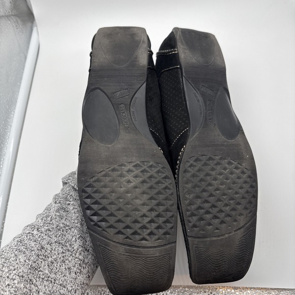 Aerosoles Women's Black Suede Moccasin Loafers, Size 8.5 - Picture 6 of 6